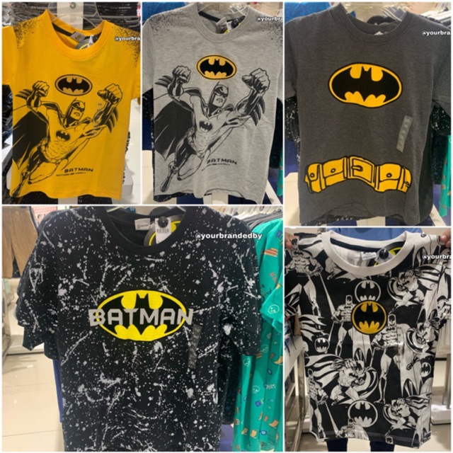 Kaos anak karakter Batman x Nevada original