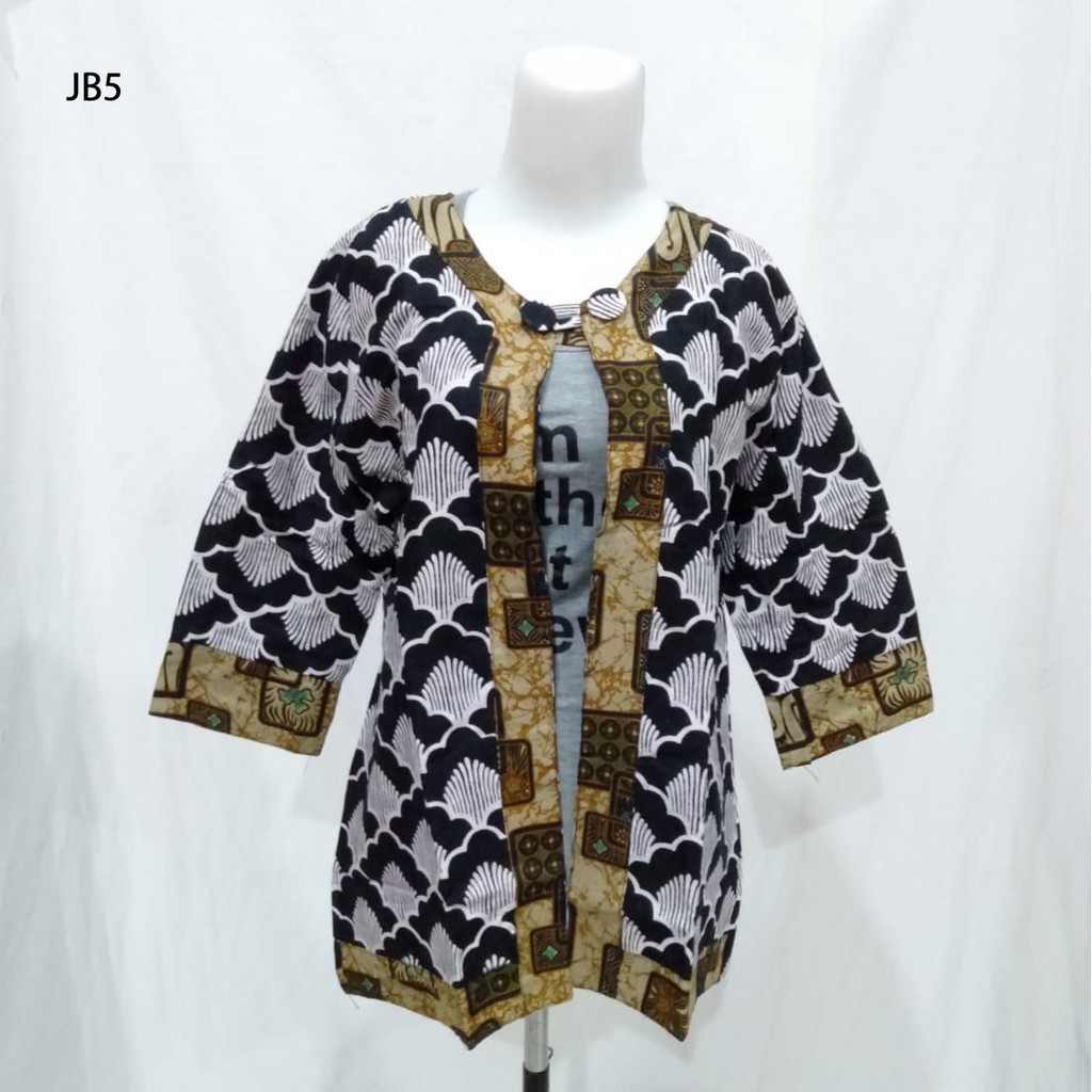 Blouse Bolero Jumbo Batik  Pekalongan  5 Shopee  Indonesia