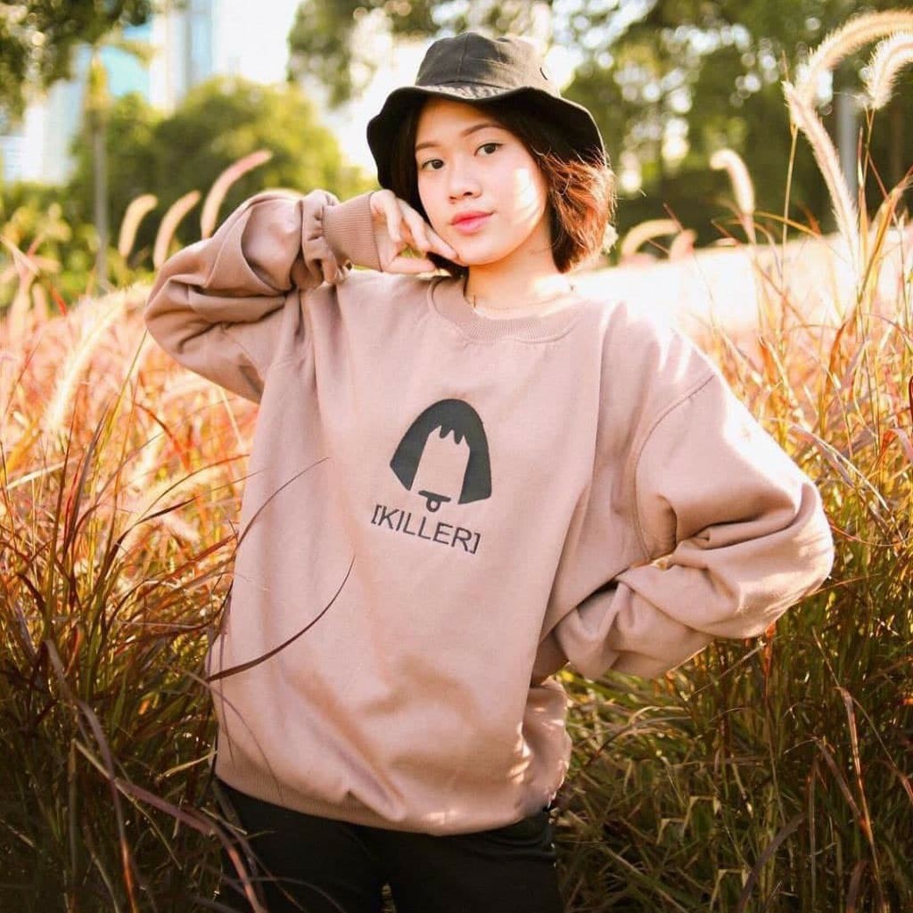 KILLER SWEATER SWEATER WANITA - CREWNECK TEBAL TERLARIS