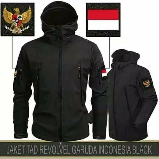 Jaket Tactical  Tad Timnas Garuda Indonesian  Merah Putih 