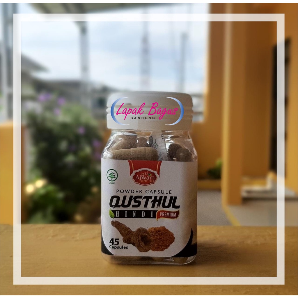 QUSTHUL HINDI COSTUS INDIAN HERB 45 KAPSUL AJWAIN