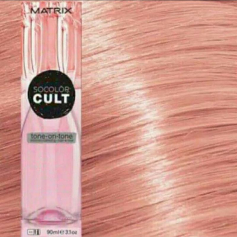 MATRIX SOCOLORCULT ROSE PAKET OKSIDAN MINI 135 ML / WARNA PINK / CAT MATRIX / CAT SOCOLOR CULT