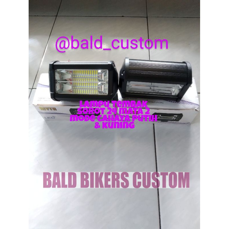 Lampu tembak sorot motor