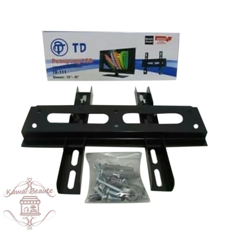 Twindog TD-111 Bracket TV PENOPANG LCD LED 10&quot; - 32&quot; Inch/ inci  (Braket/Breket/Gantungan TV)