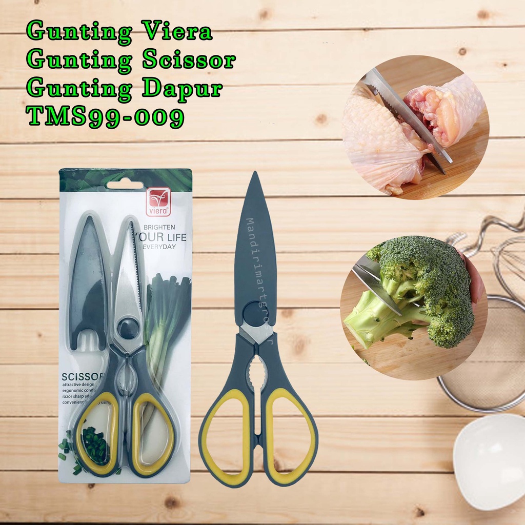 Gunting Scissor *Gunting Viera * Gunting Dapur * TMS99-009