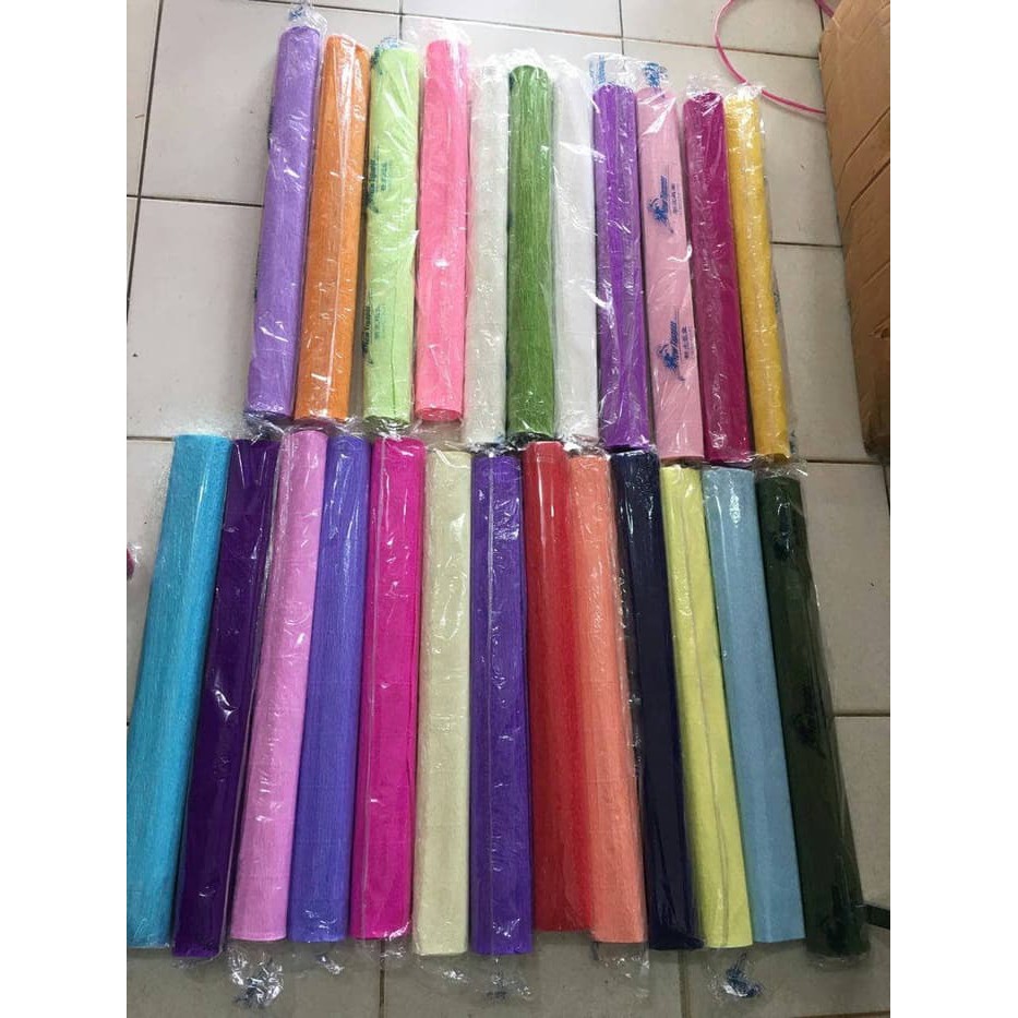 

Stok Ready Kertas Krep l Kertas Bunga l Kertas Kado Ungu Diskon