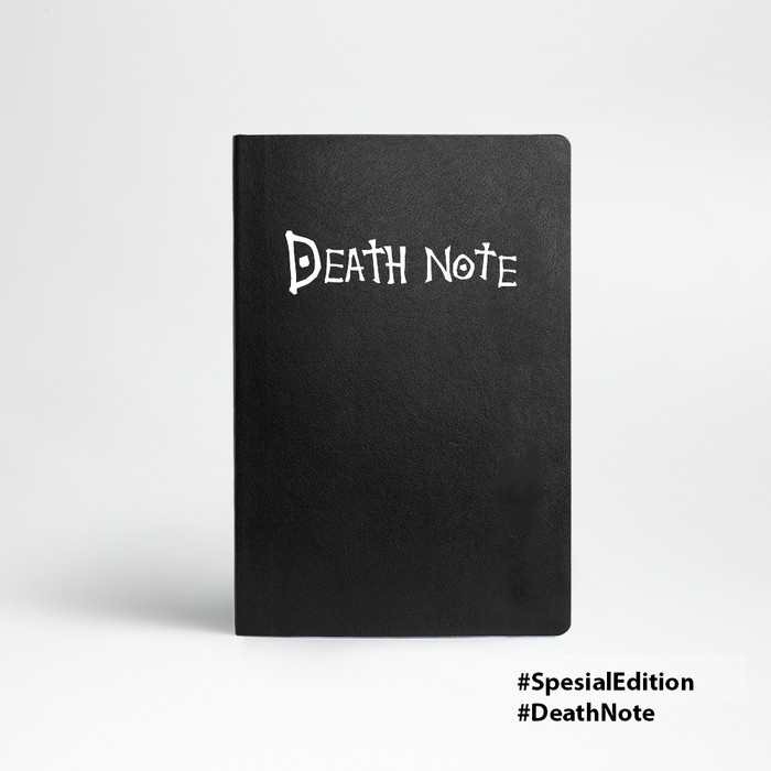 

(BISA COD) Notebook Death Note Binding/ Custom Notebook/ Planner Dotted/ Grid - Polos