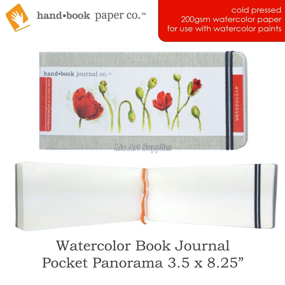 

Speedball Watercolor Journal - Pocket Panorama 3.5 x 8.25 inch