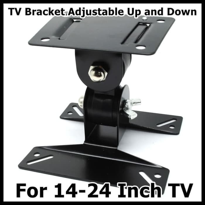 TV Bracket Adjustable Up and Down 100 x 100 Pitch for 14-24 inch