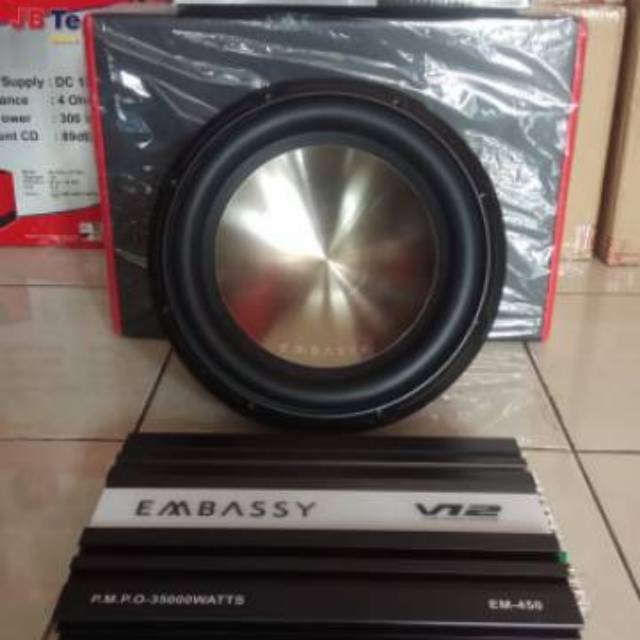 Fullset embassy EM 200 DC-12 NEW DOBEL MAGHNET