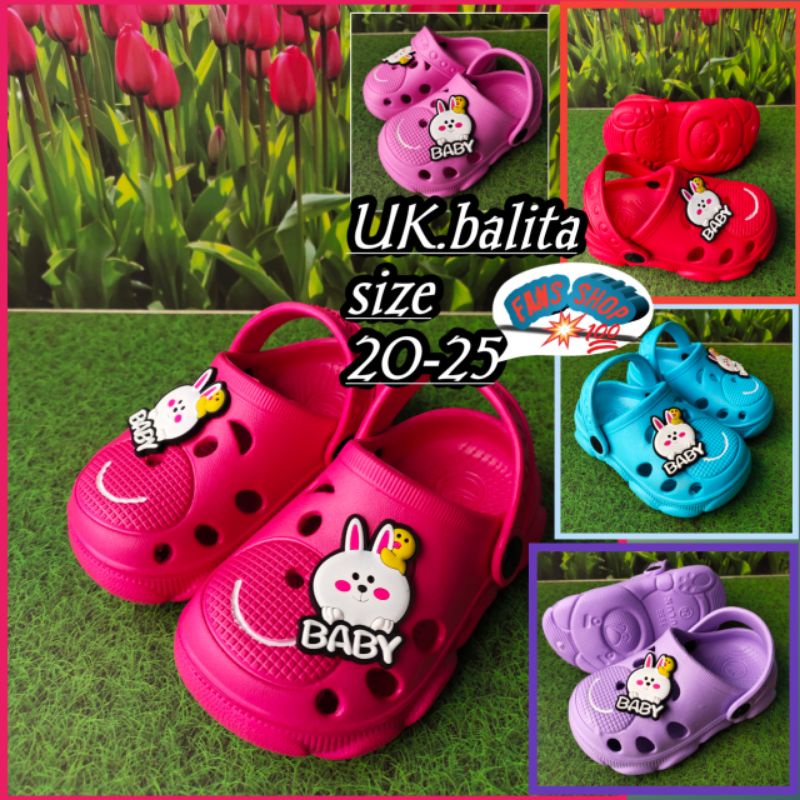 Sandal Baim Balita Karakter kelinci baby (355e k)