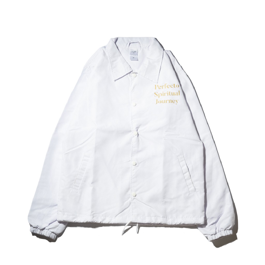 Download Filosofi Kopi Coach Jacket - Unfocused Coach Jacket - White | Shopee Indonesia