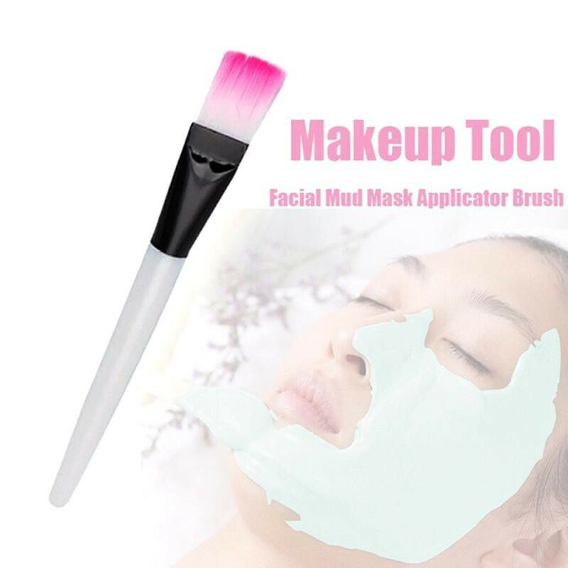 Kuas Masker Bening Silikon Transparan Make Up Brush