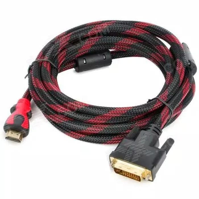 Kabel DVI 24 + 1 To HDMI Panjang 1,5 Meter