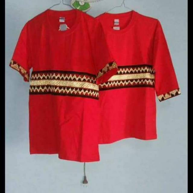Kaos couple tapis lampung