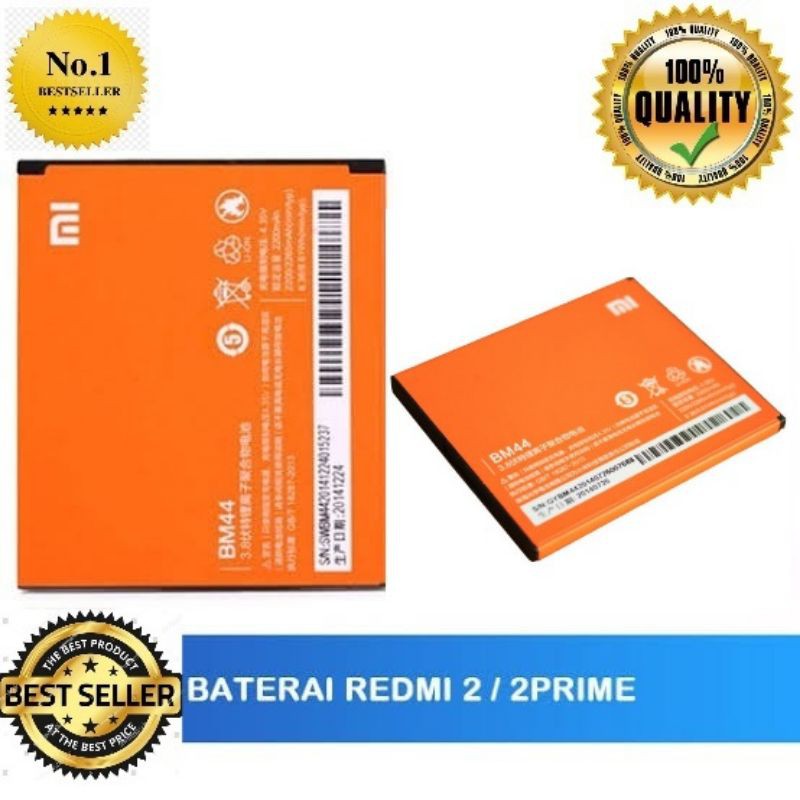 Baterai Xiaomi Redmi 2 / 2S / 2A