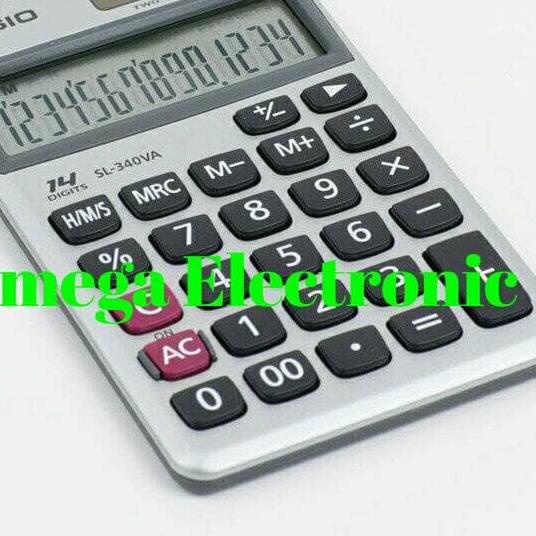 

➵ Casio SL-340VA - Kalkulator Pocket Calculator SL 340 VA ➳