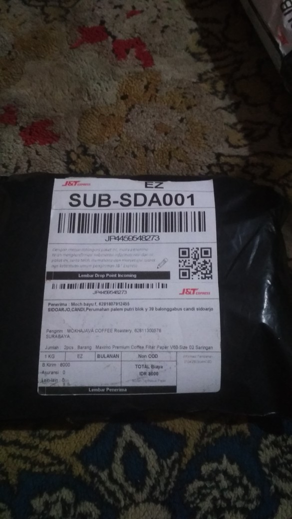 Maximo Premium Coffee Filter Paper V60 Size 02 Saringan Kertas Kopi