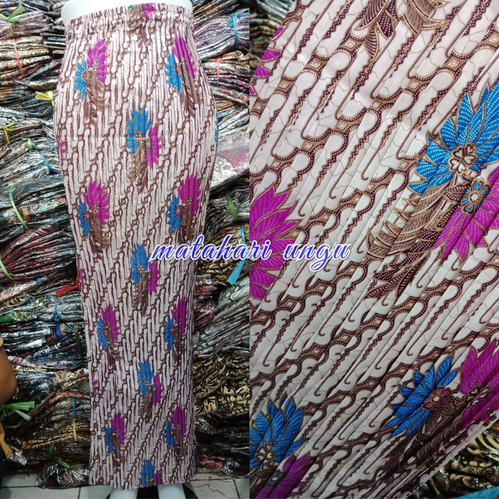 SB Collection Rok Plisket Lovela Maxi Panjang Jumbo Batik Wanita