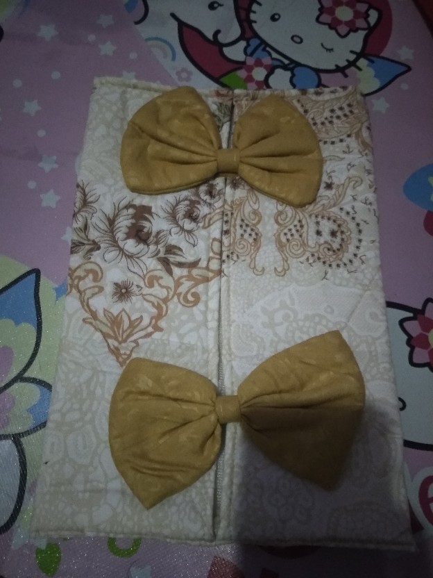 Sarung Tisu Florence Krem