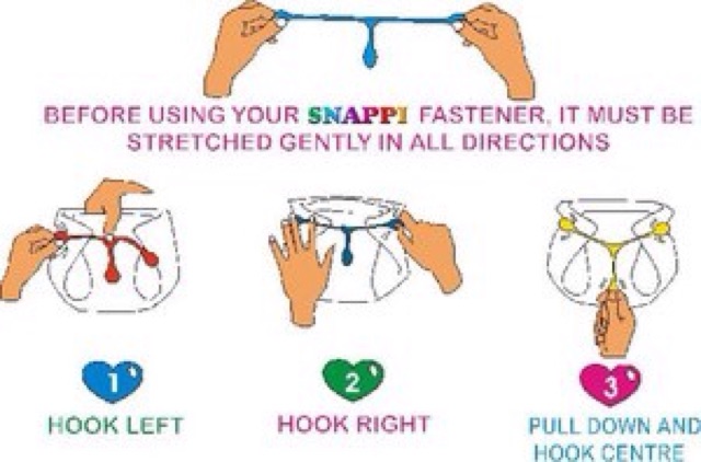 Snappi Diaper Fastener | snappy