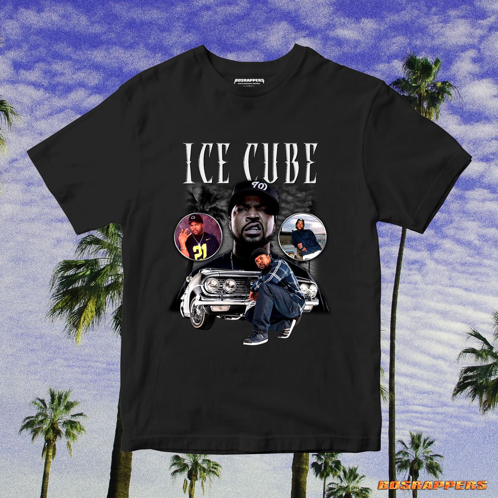 ICE CUBE RAP TEE | ICE CUBE TSHIRT | KAOS ICE CUBE