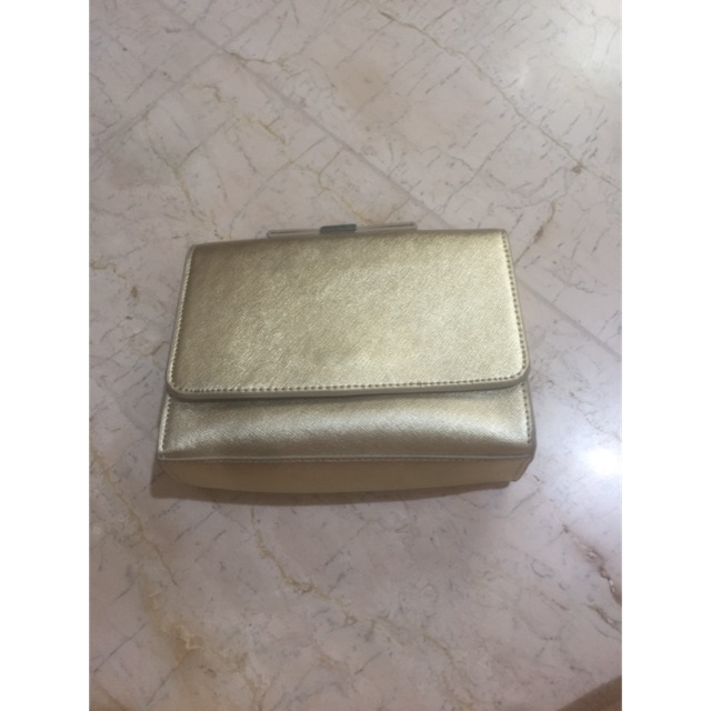 Tas clutch gold CK