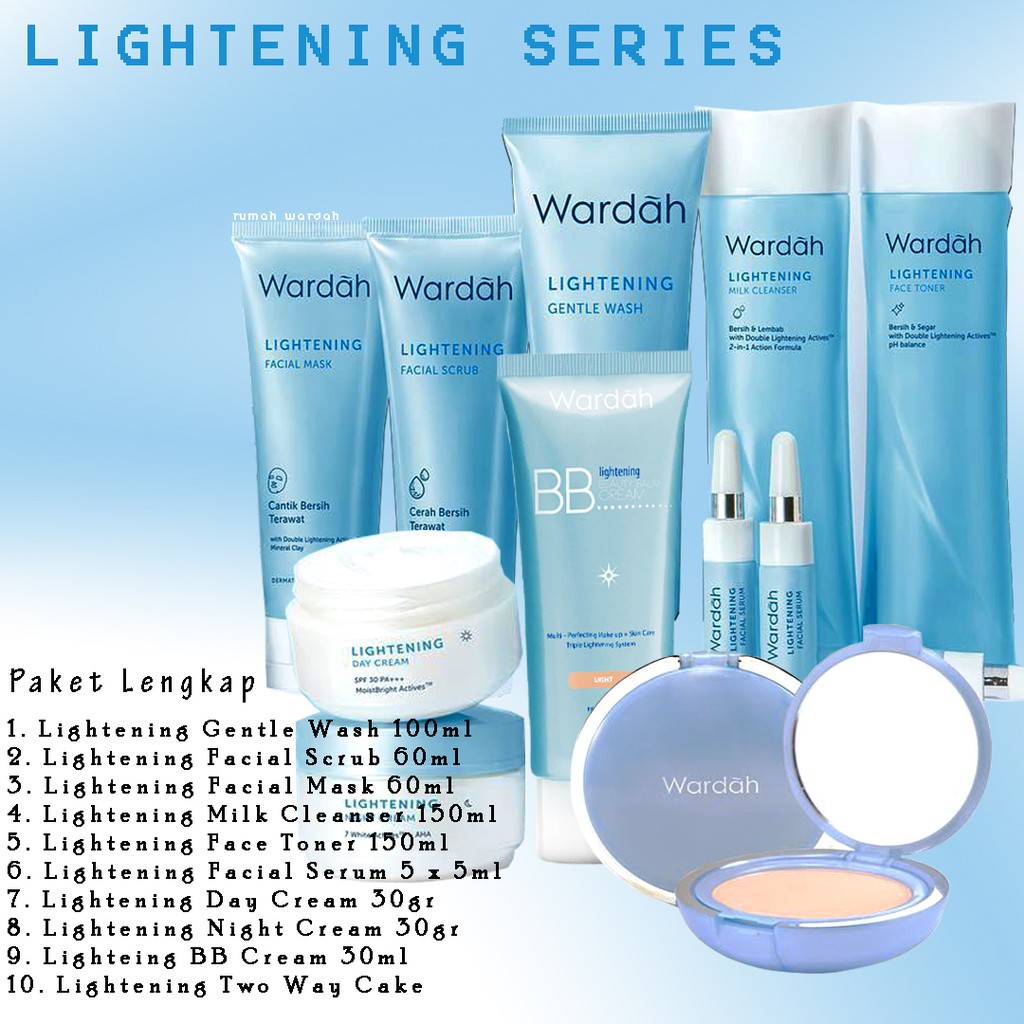 ★ BB ★ WARDAH Lightening Series