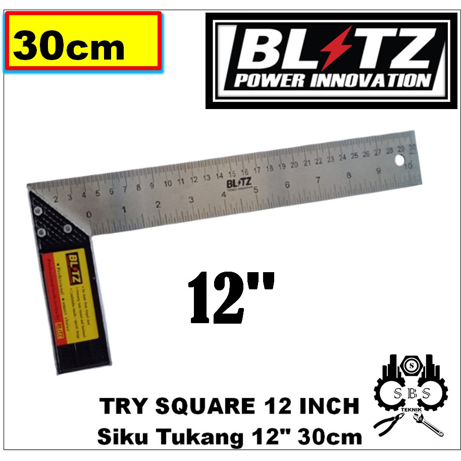 

Penggaris Siku Siku Tukang Tebal Dan Kuat Alat Ukur Siku 30cm
