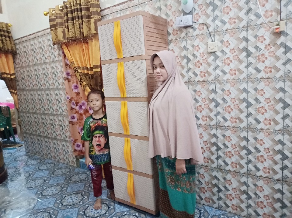 Lemari Plastik Mini Club Susun 5