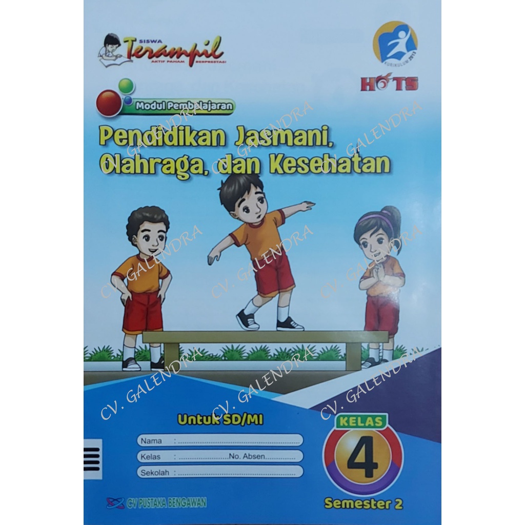 LKS PJOK SD/MI Kls 4 - Terampil Semester 2