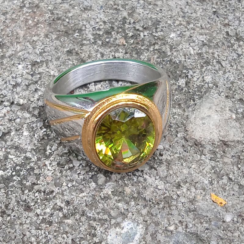 CINCIN PRIA YAKUT KRISTAL SUPER ISTIMEWA