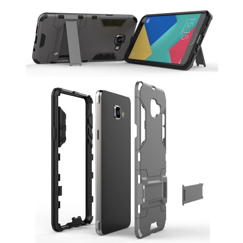 Samsung Galaxy A5 2016 Iron Man Shockproof Armor Hybrid Hard Soft Case