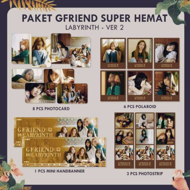 Paket SUPER HEMAT GFRIEND LABYRINTH