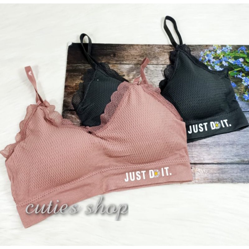 SPORT BRA KEKINIAN - BRA RENDA - import - freesize