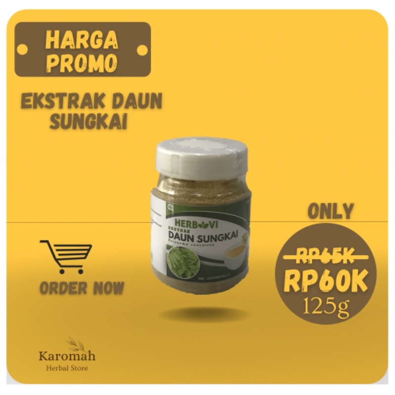 

Daun Sungkai asli Sumatera barat/ Ekstrak daun sungkai dalam bentuk bubuk tinggal minum