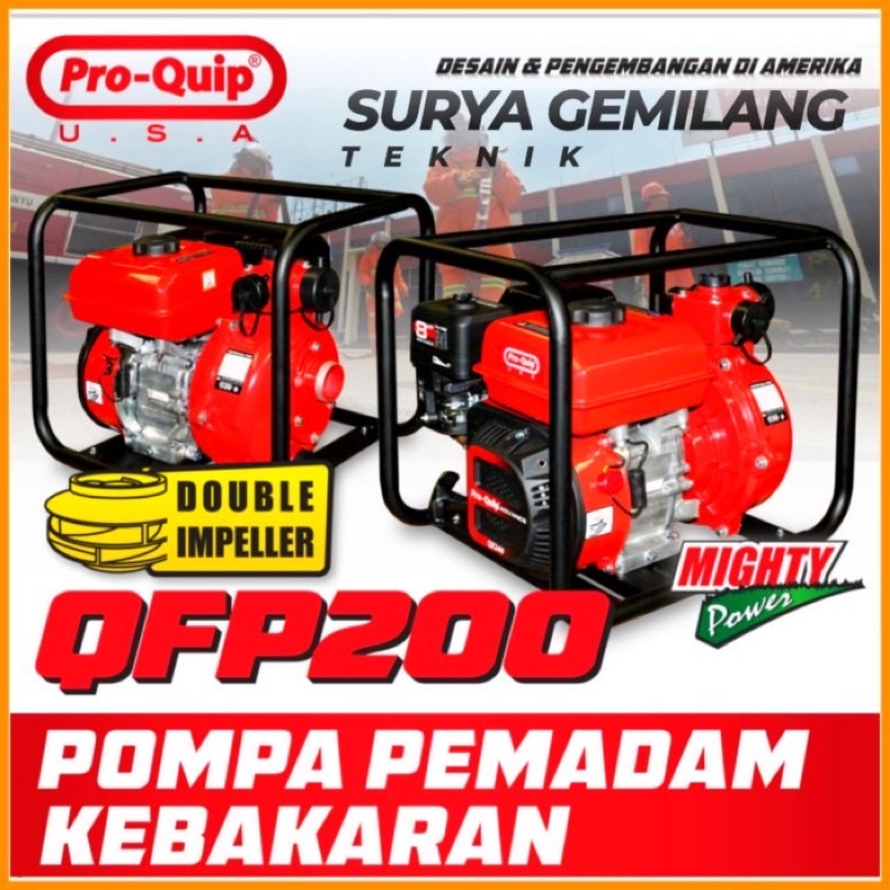 Pompa pemadam kebakaran QFP 200 Gasoline Proquip ( fire pump )