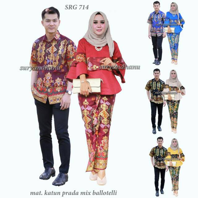Couple batik