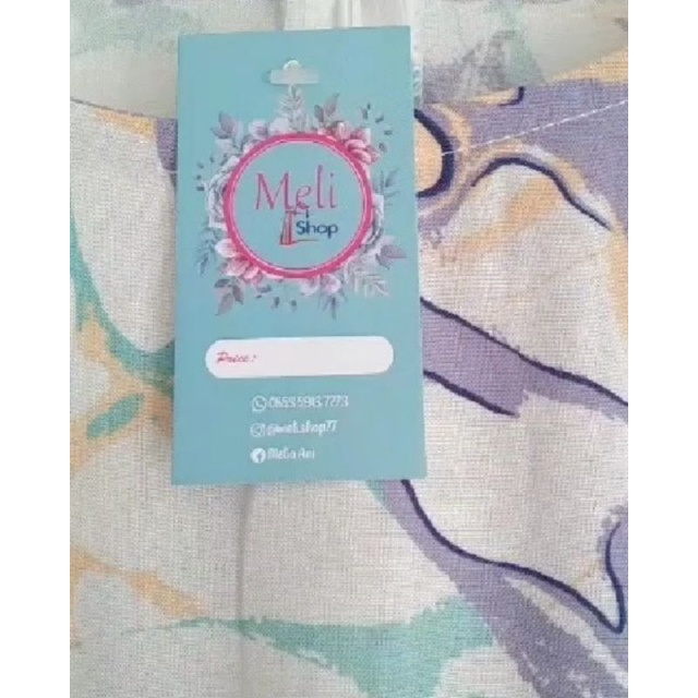 NOTE MIDI DRESS - DRESS KATUN RAYON - HOMEY DRESS RAYON MOTIF.