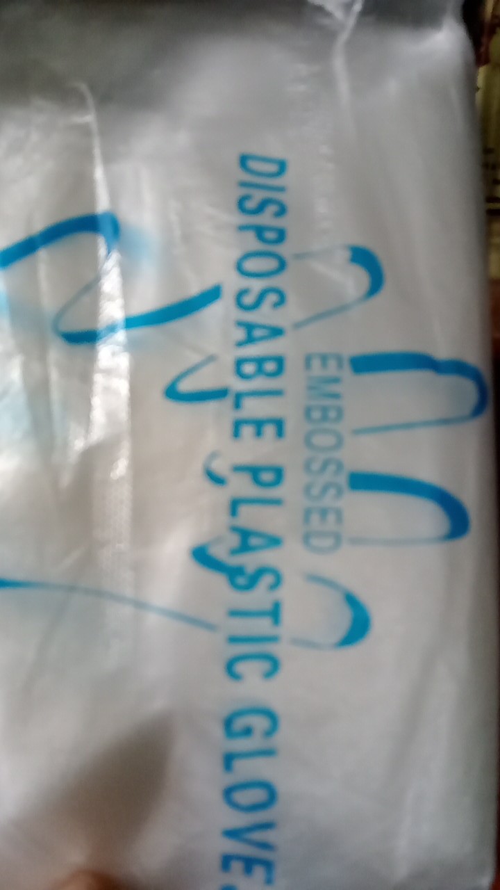 Sarung Tangan Plastik Disposable Sekali Pakai / Kue Makanan Masak Higienis Cat Rambut Salon
