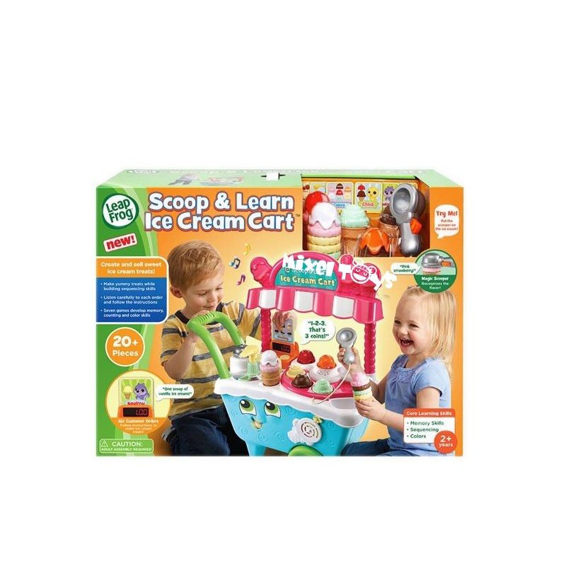 LeapFrog scoop & learn ice cream cart