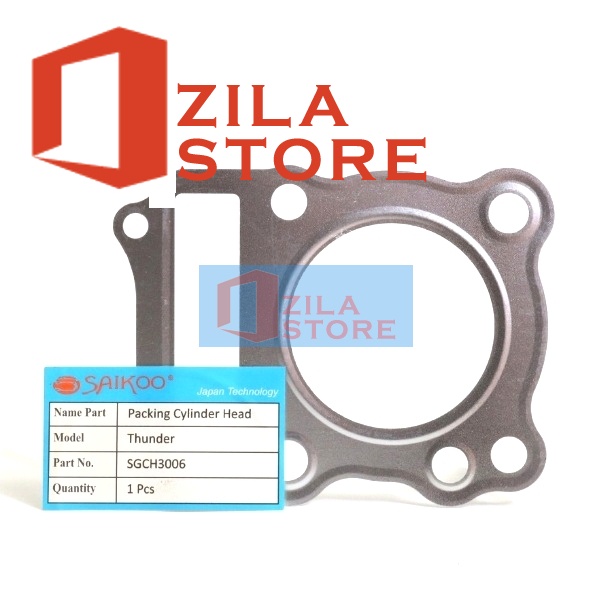 Paking Gasket Cylinder Cop Head Thunder 125