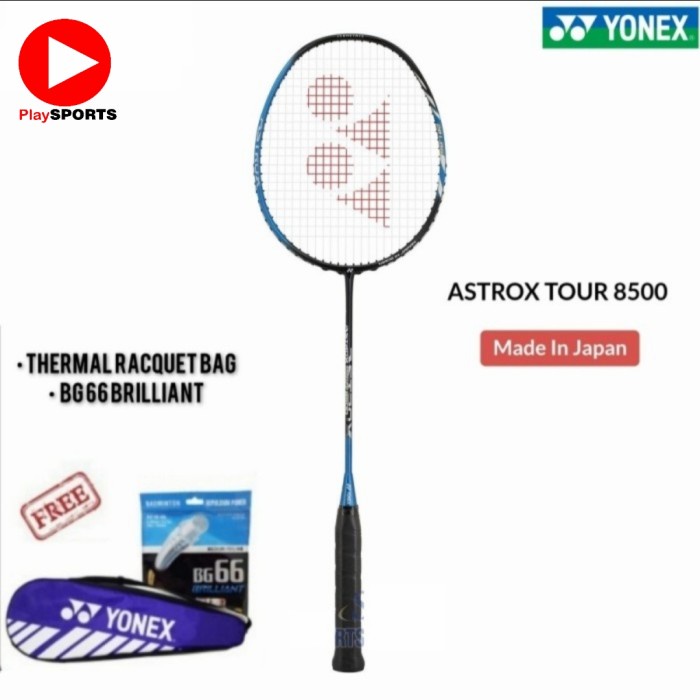 RAKET BADMINTON YONEX ASTROX TOUR 8500 BIRU ORIGINAL - Tidak Disenar