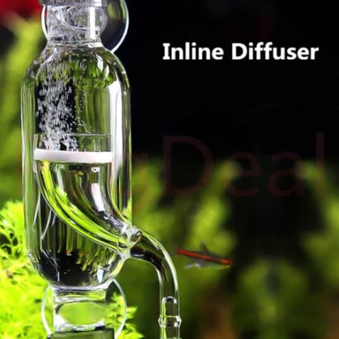 External Diffuser CO2 Glass Diffuser Inline Diffuser