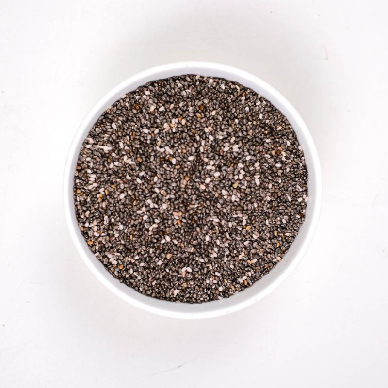 Black Chia Seed 1KG Natural Premium Alami