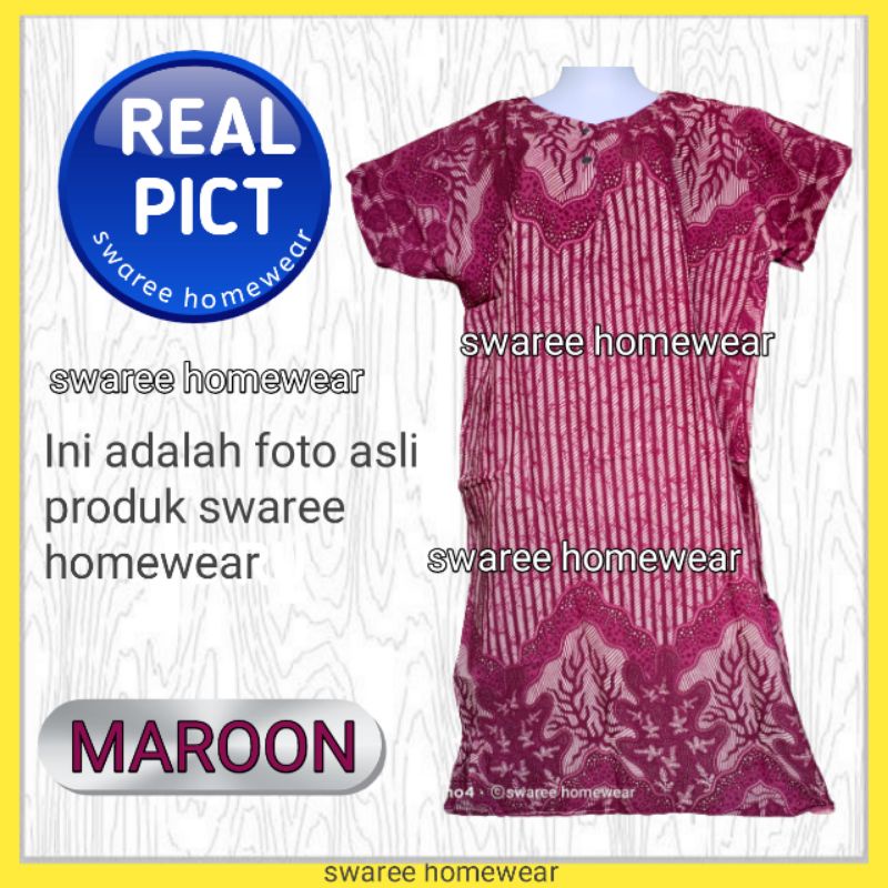 Baju Daster Murah Kekinian Batik Pekalongan Baju Wanita Modern Daster Busui Rayon Batik Wanita