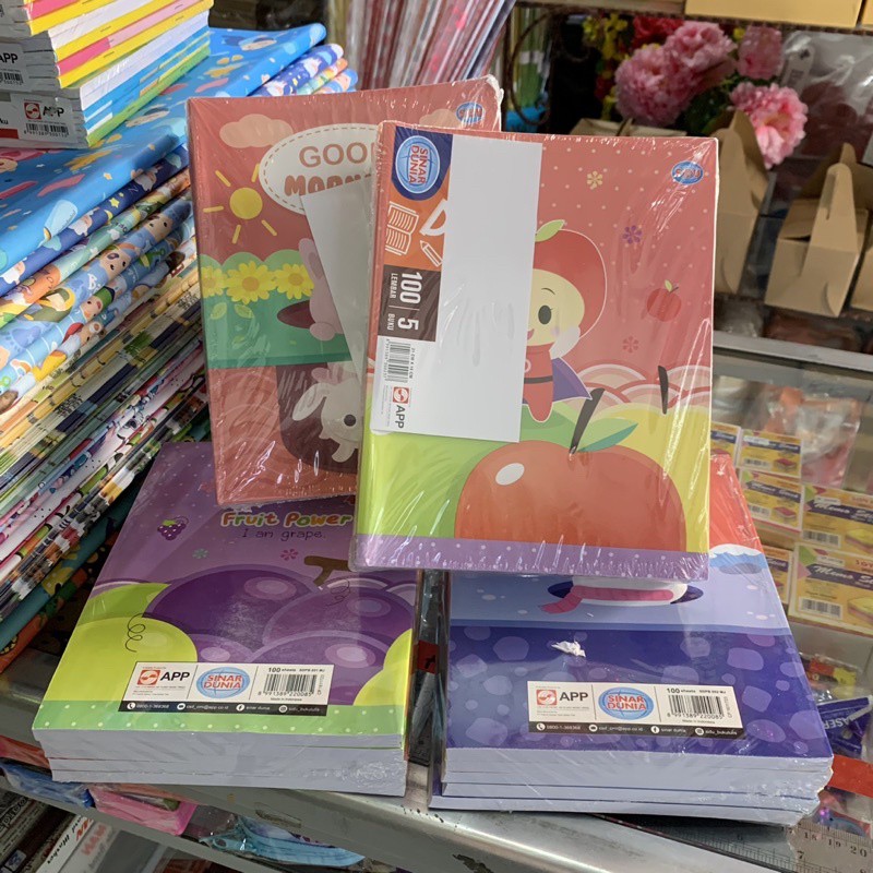 

Buku Tulis 100 Lembar - SiDU (Pak)