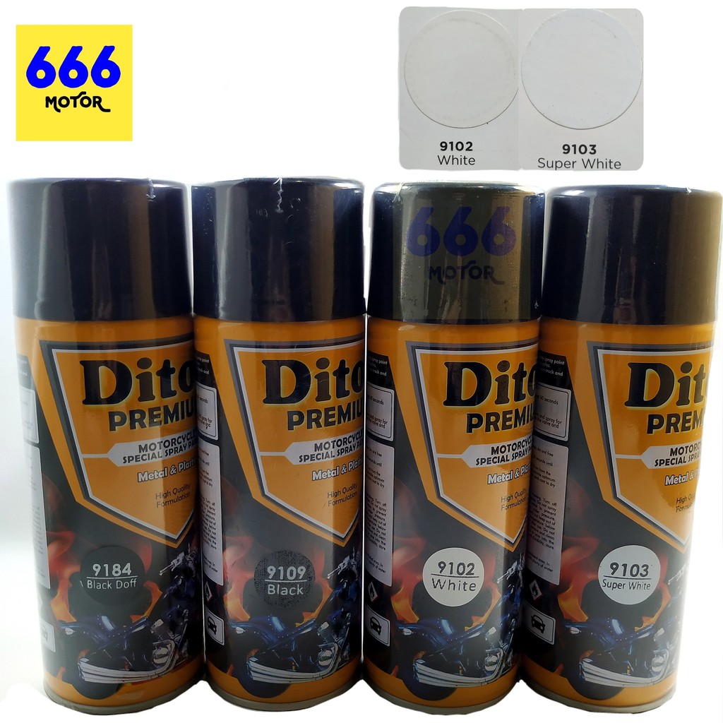 666MOTOR CAT SEMPROT DITON PREMIUM