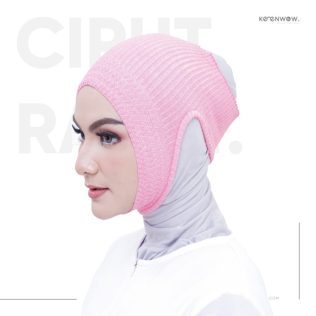 CIPUT RAJUT ANTI PUSING - DALAMAN JILBAB RAJUT - BANDANA ANTI BUDEG - SELYN