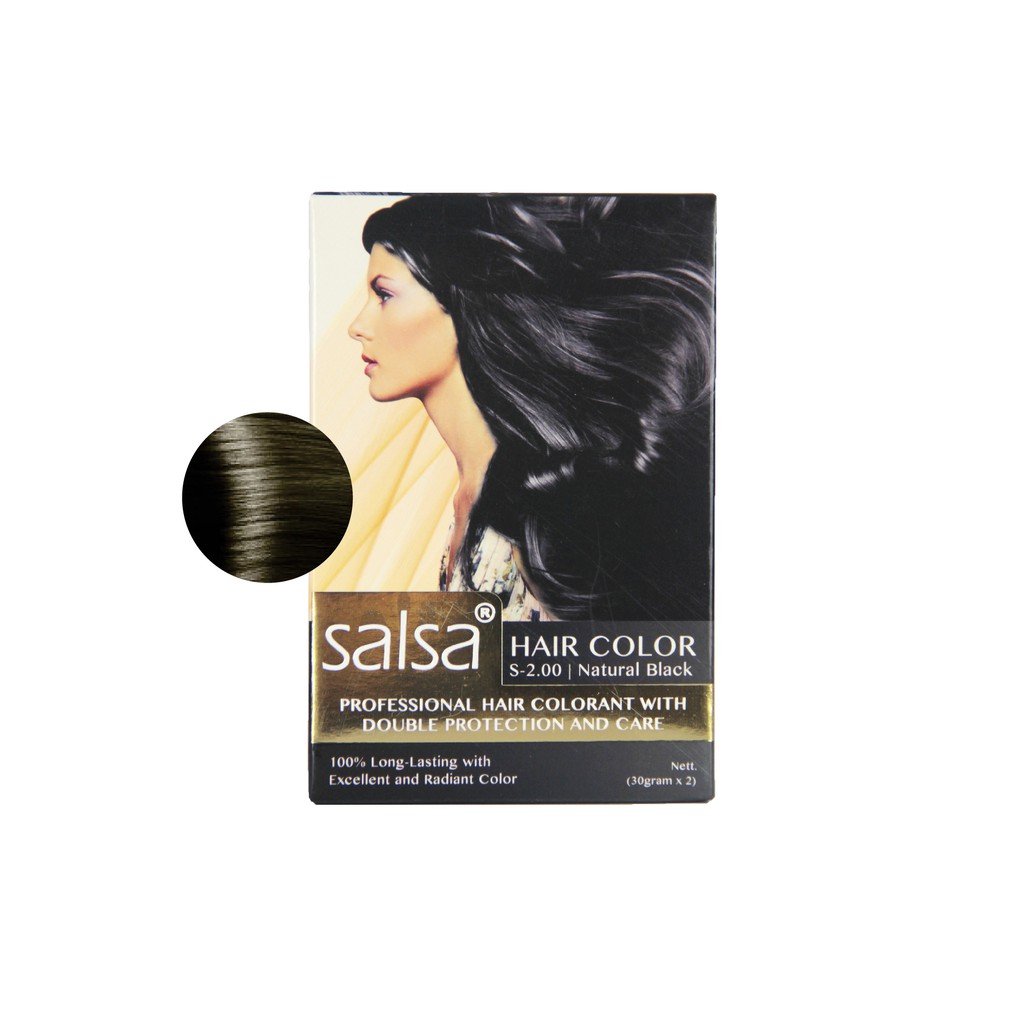 

SALSA Hair Color (S-2.00 BLACK)